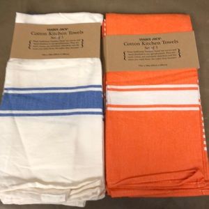 New Cotton Kitchen Towels- 2 sets - 6 towels